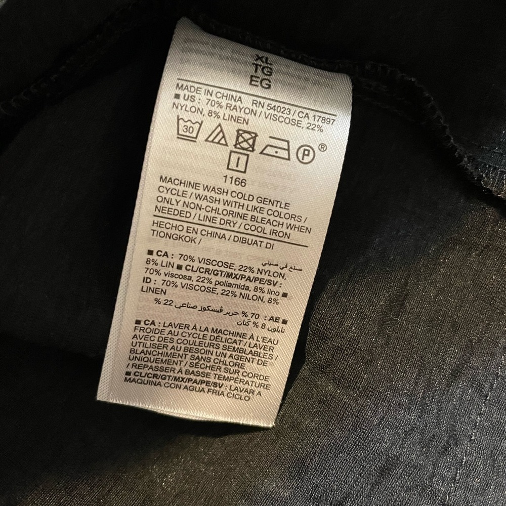 Old Navy - Black Midi Dress - Picture 4 of 5